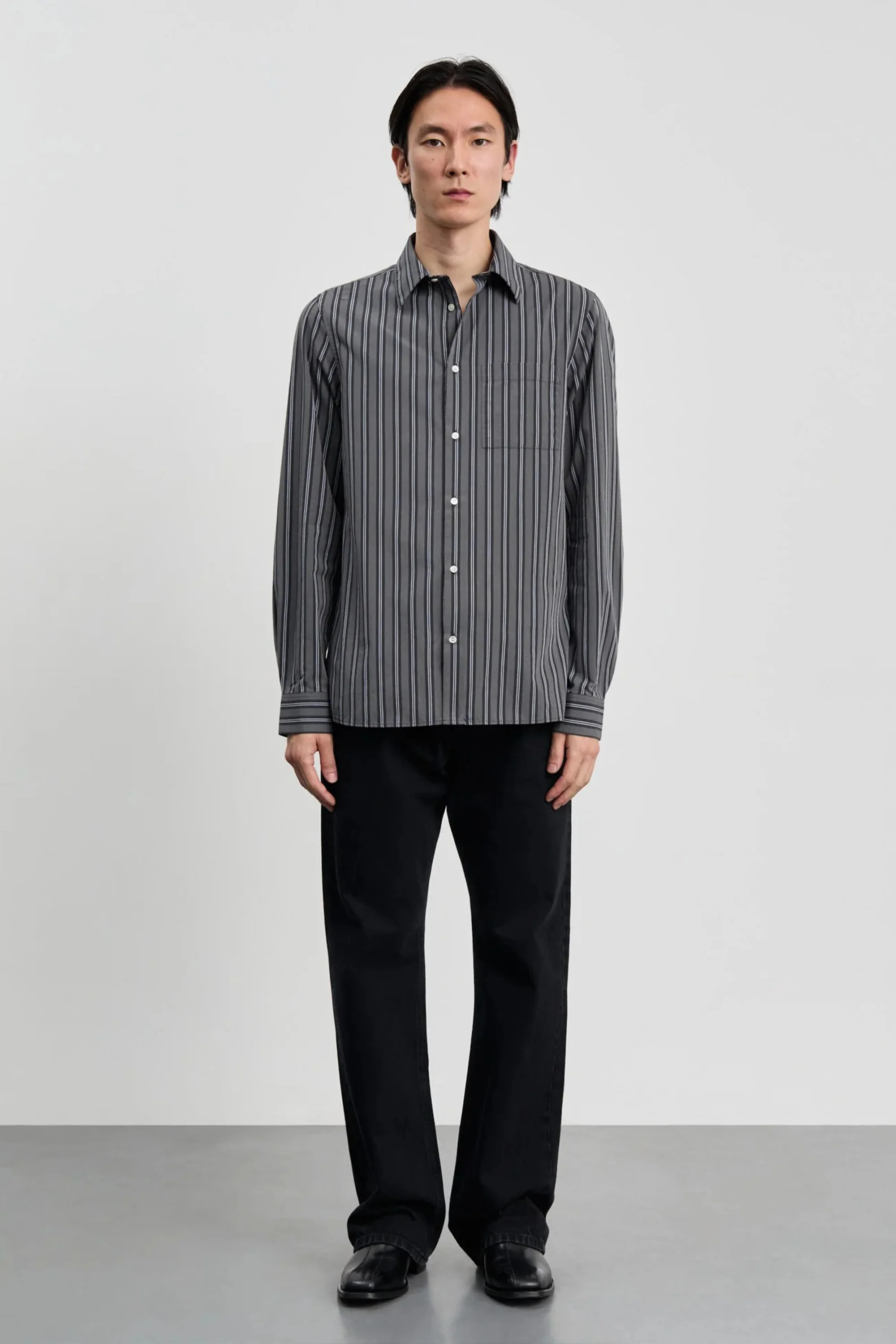 Another Shirt 3.0 Charcoal Stripe - Image 3
