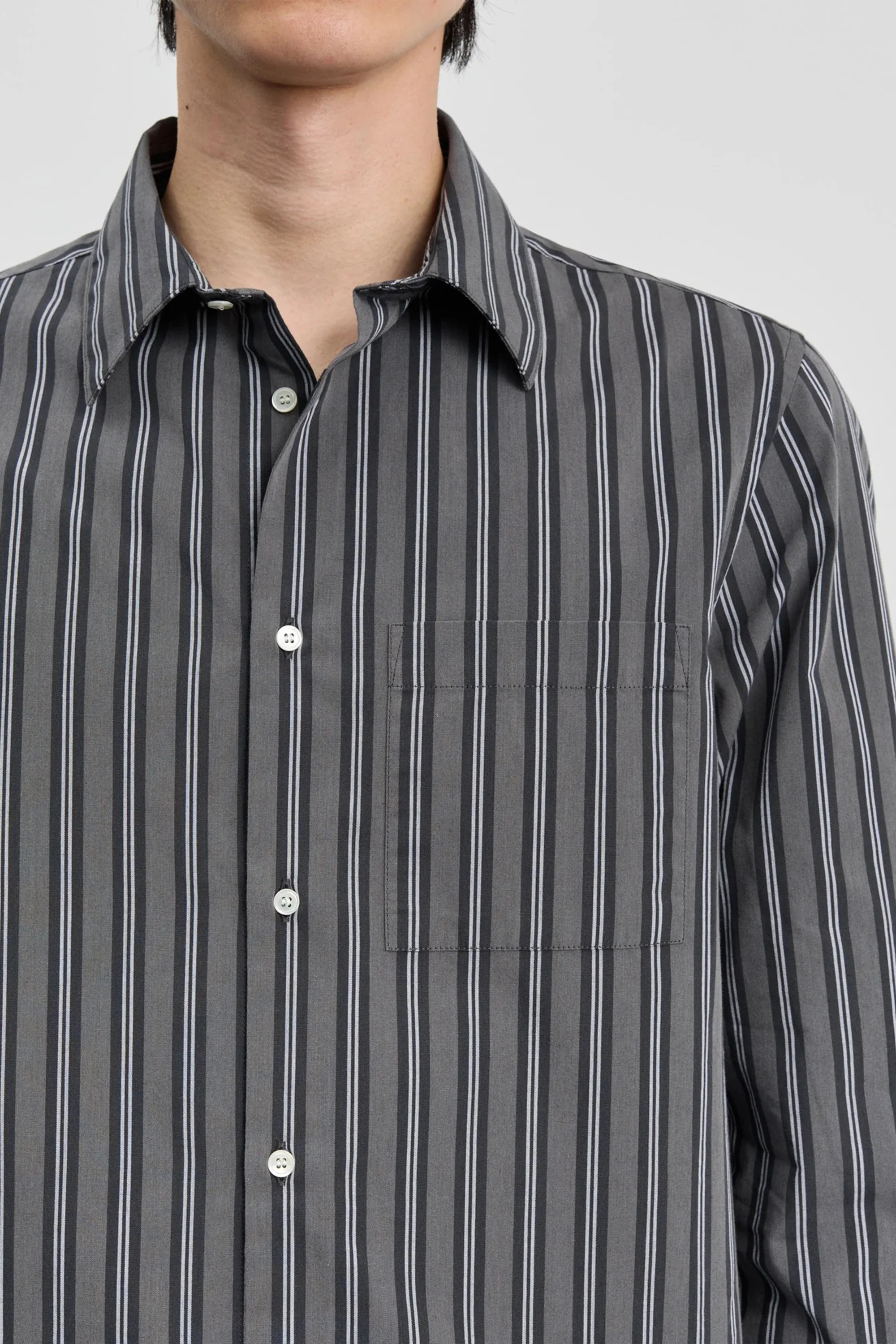 Another Shirt 3.0 Charcoal Stripe - Image 4
