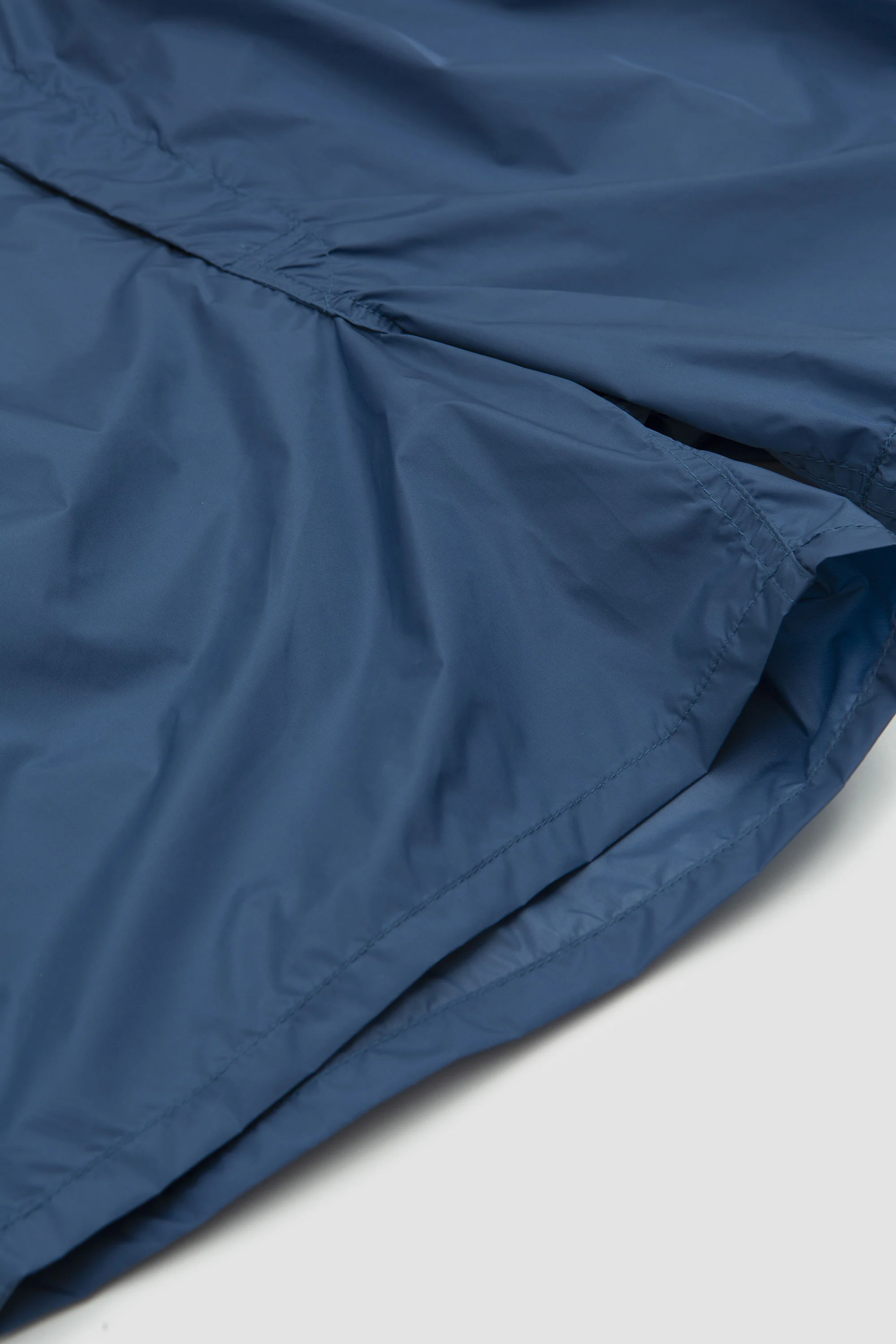 One Pleat Athletic Shorts Blue - Image 4