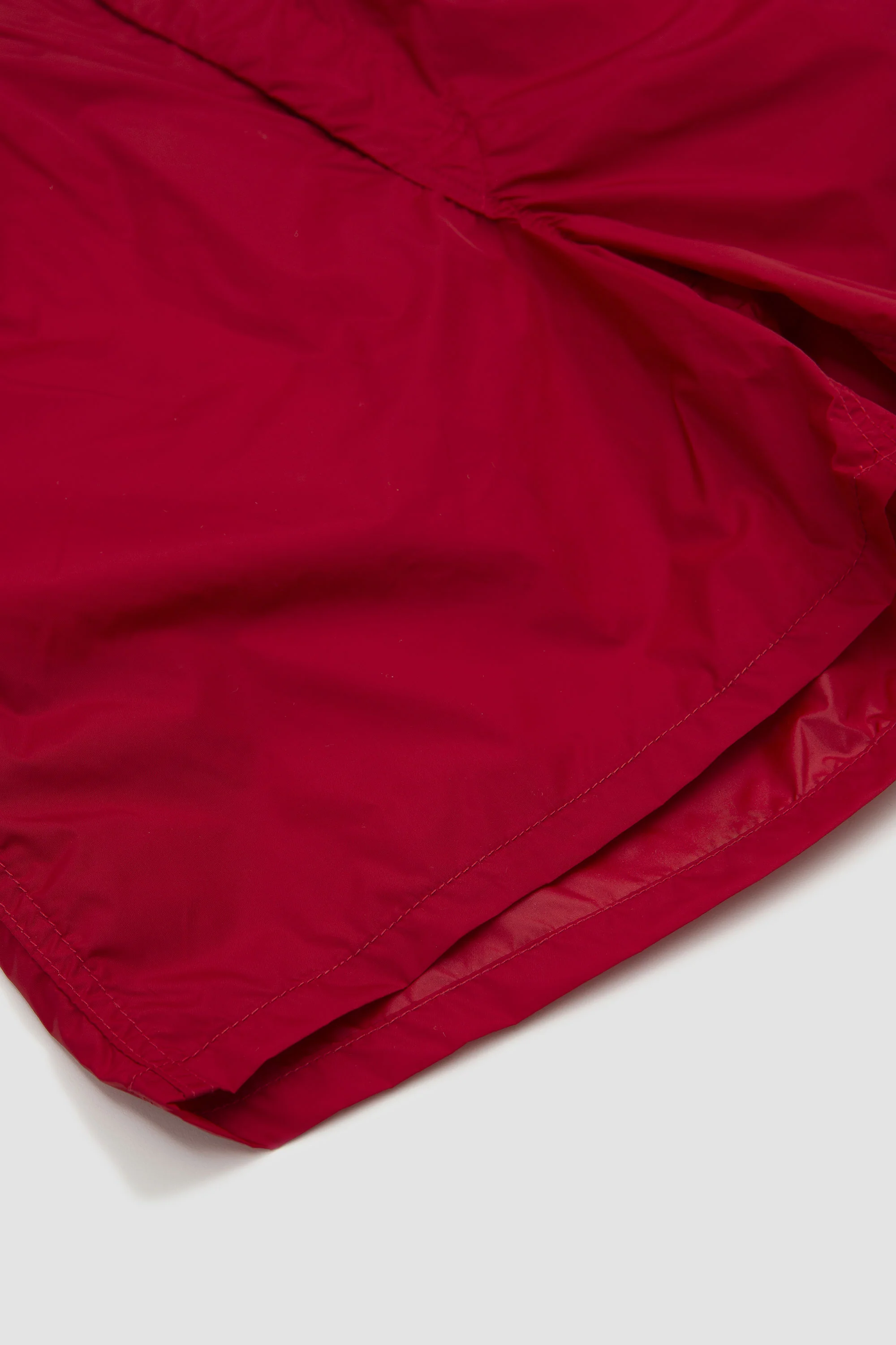 One Pleat Athletic Shorts Red - Image 4