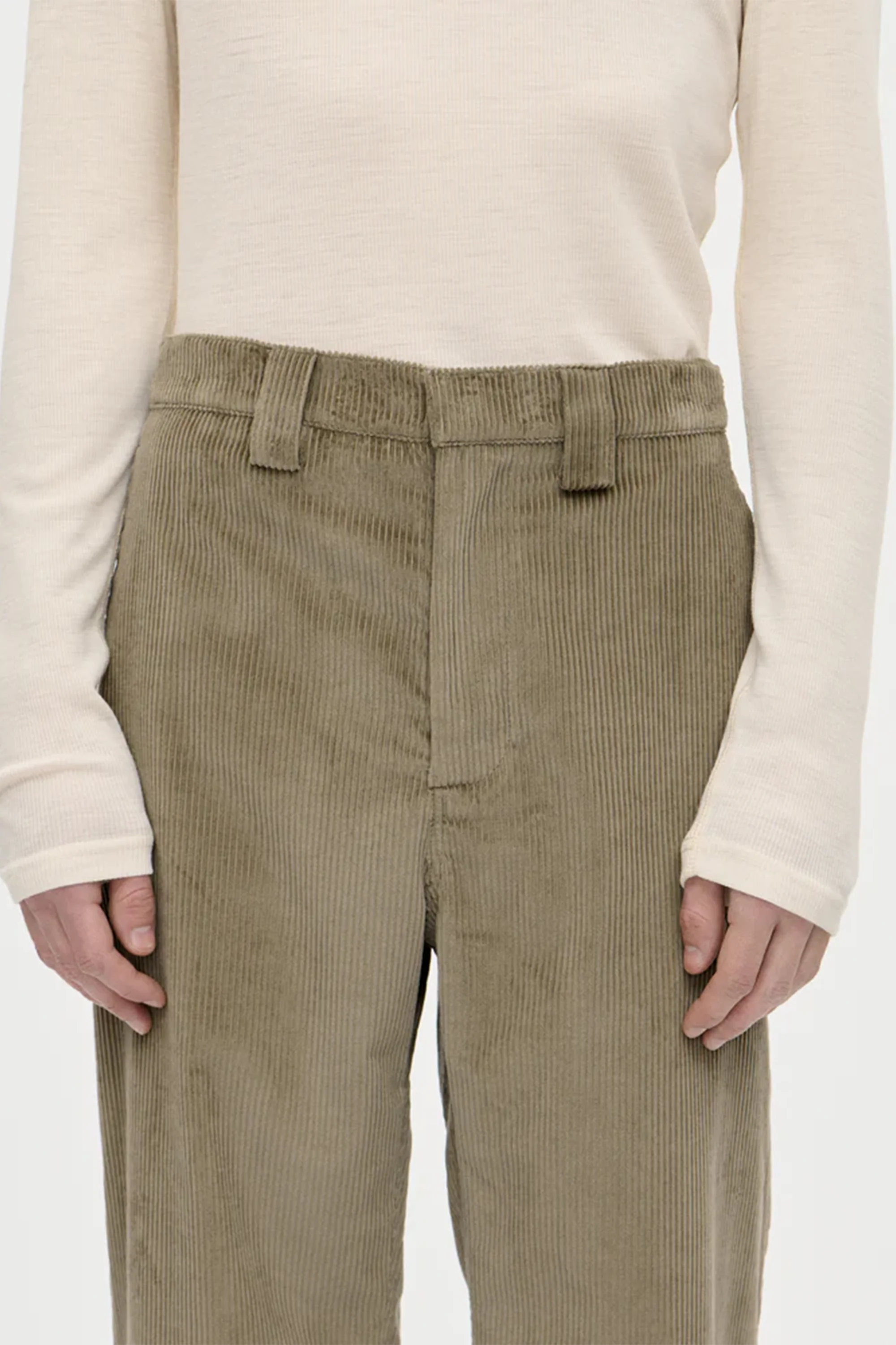 Cash Cord Night Trouser Stone - Image 5