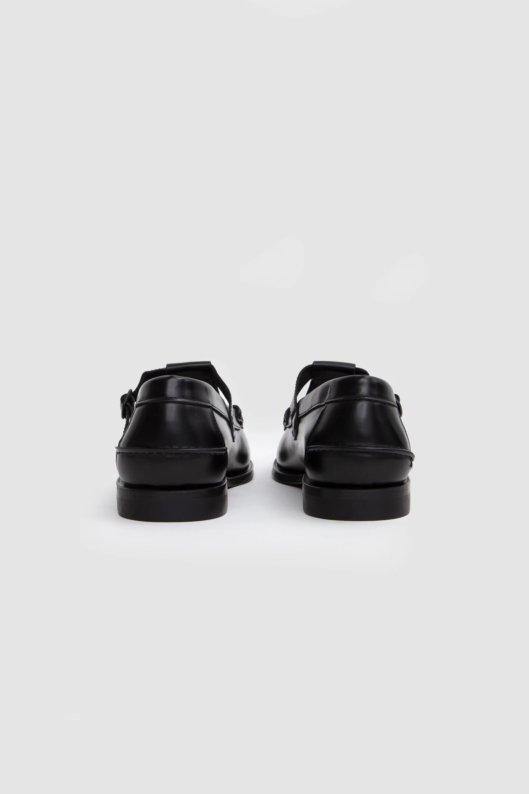 Alber T-Bar Loafer Black - Image 8