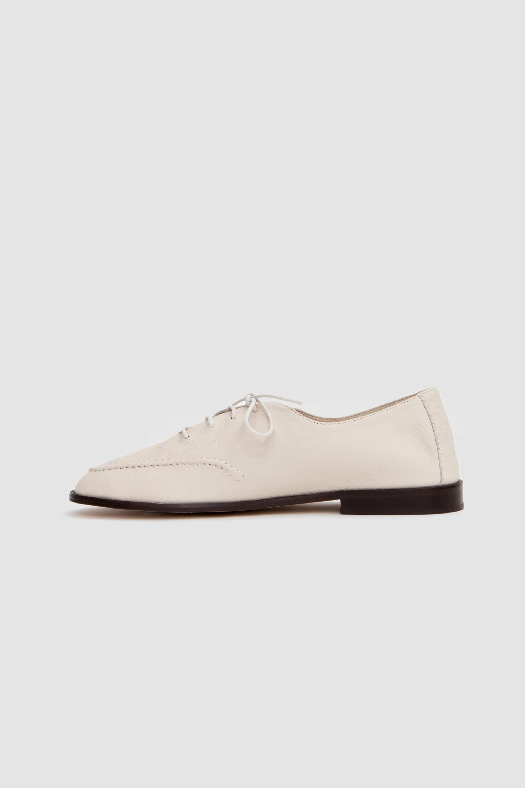 Juliol Lace Up Loafer Ivory - Image 5