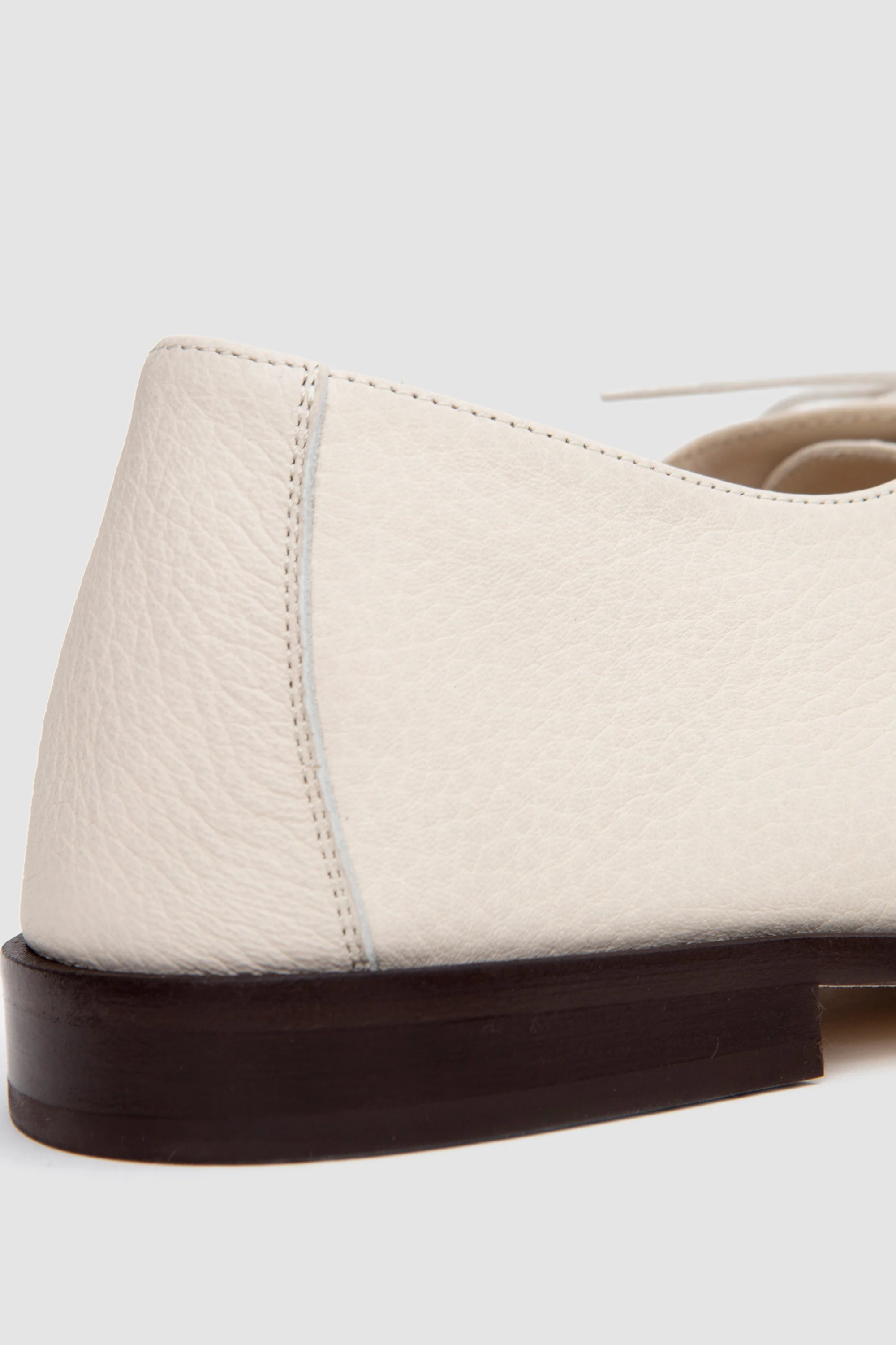 Juliol Lace Up Loafer Ivory - Image 7