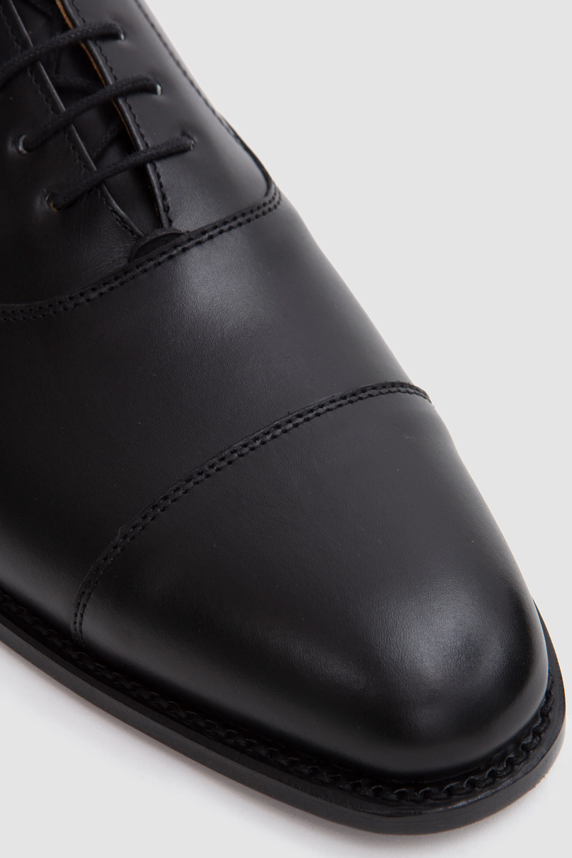 Oxford Shoes Boxcalf Black - Image 6
