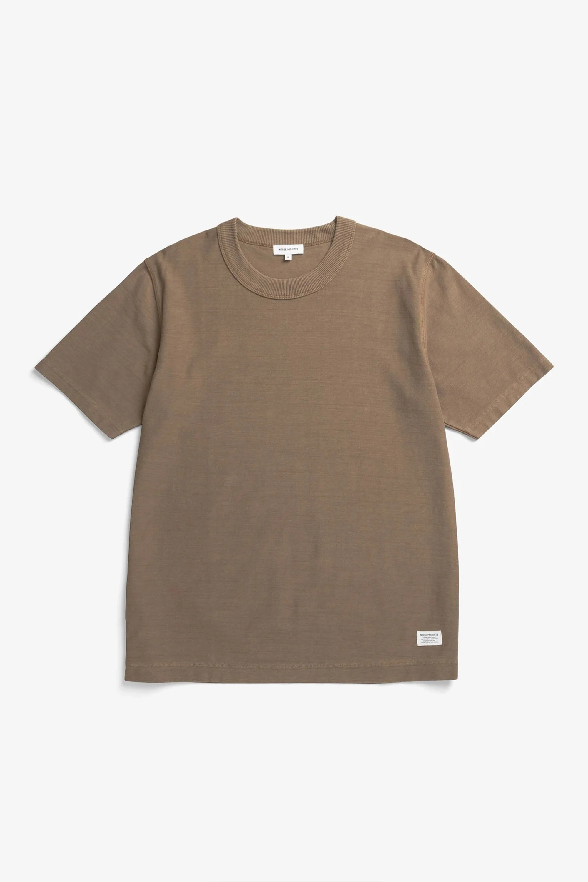 Elmelunde Organic Dry Cotton GMD T-Shirt Walnut - Image 5