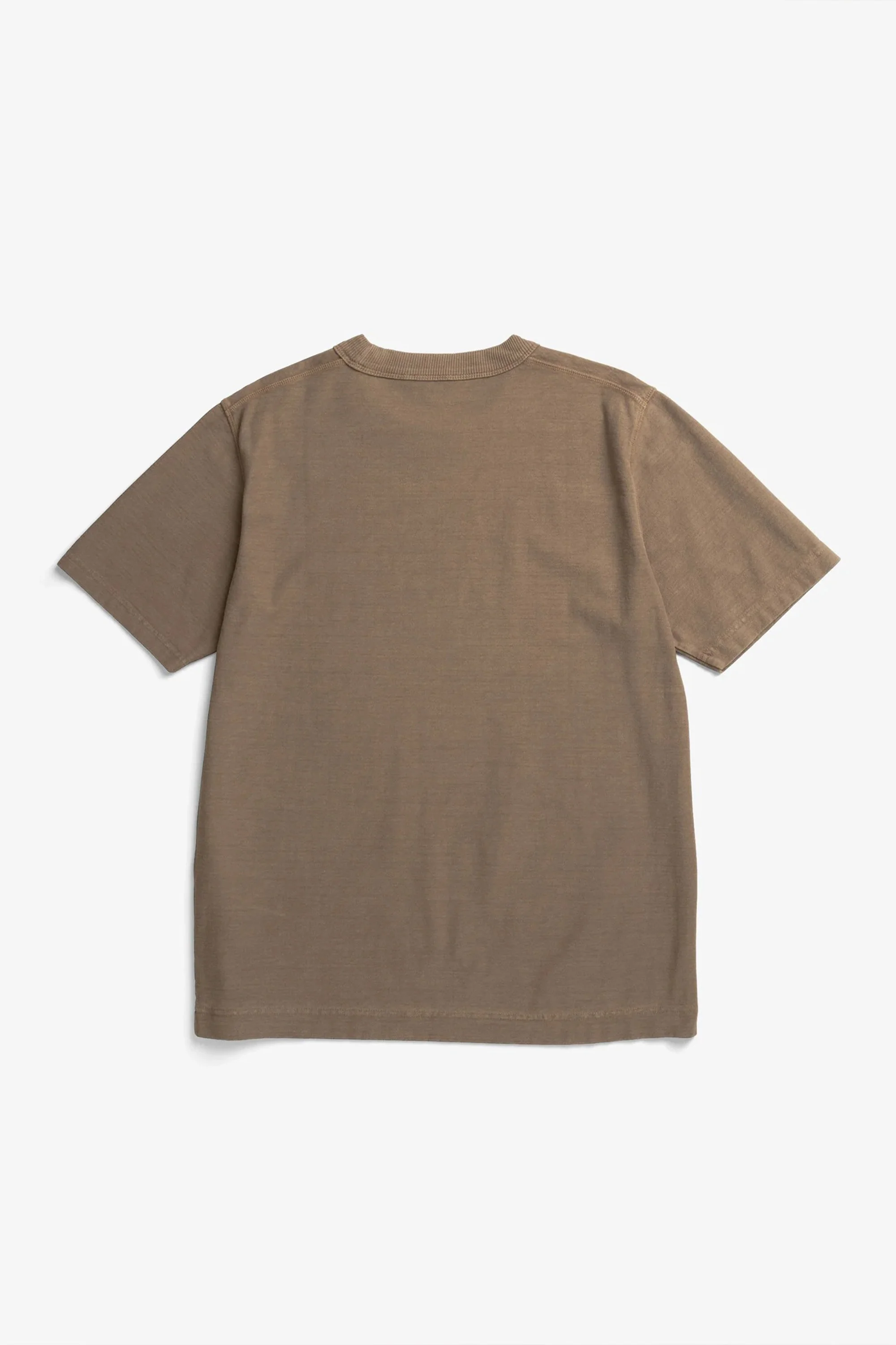 Elmelunde Organic Dry Cotton GMD T-Shirt Walnut - Image 8