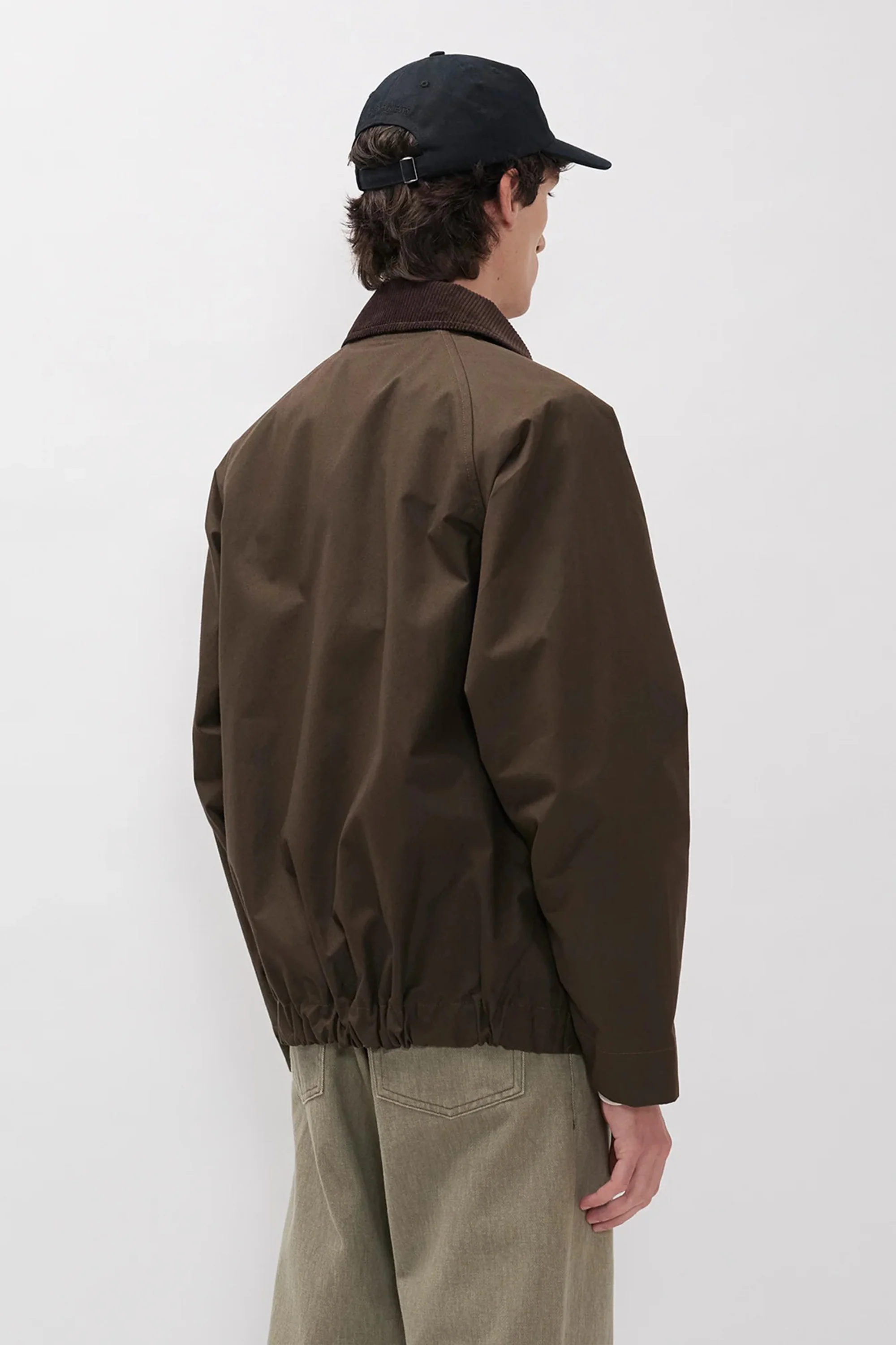 Holmen Wax Raglan Light Jacket Delicioso Brown - Image 4
