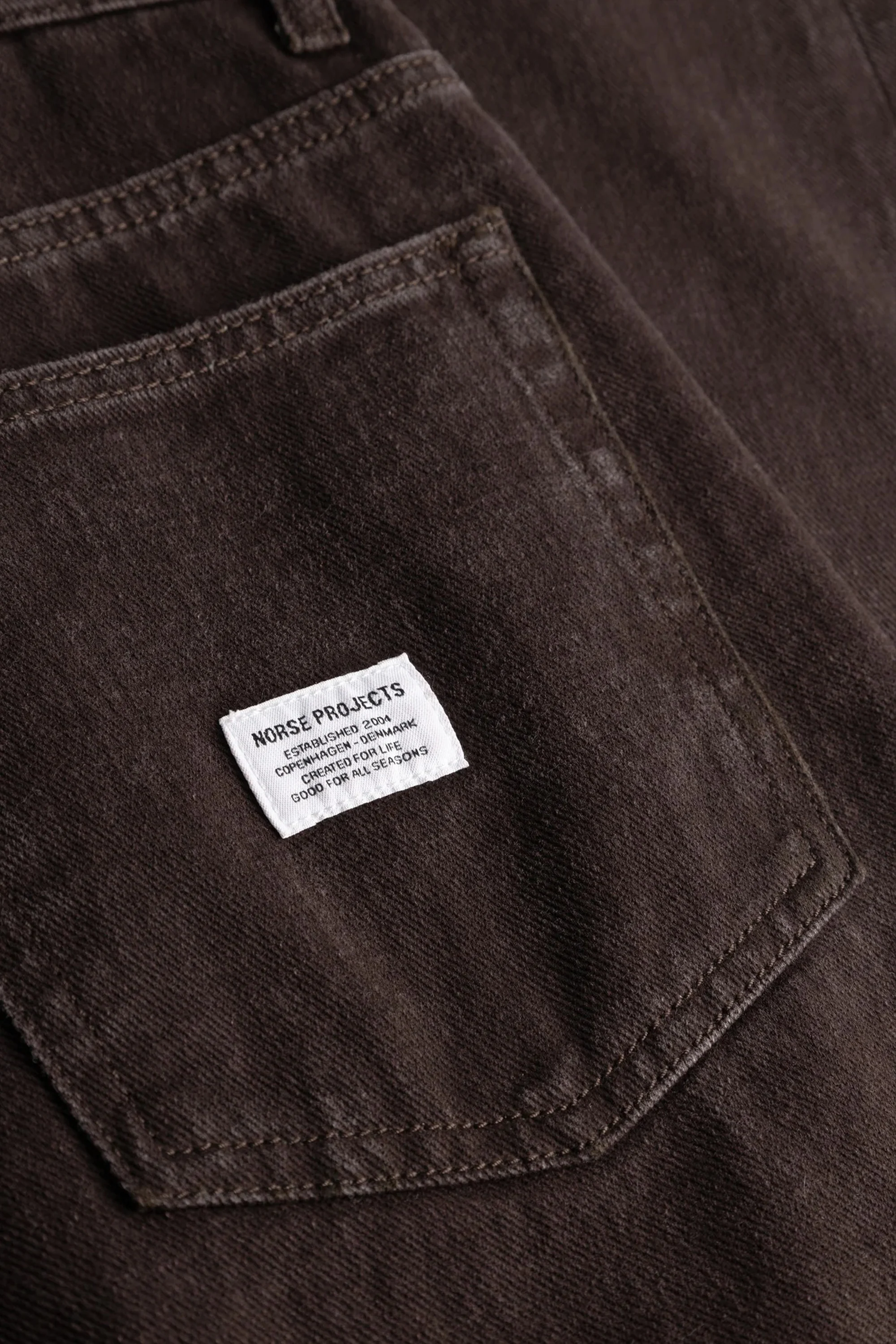 Korshavn Relaxed 5 Pocket Resist Dyed Twill Shale - Image 9