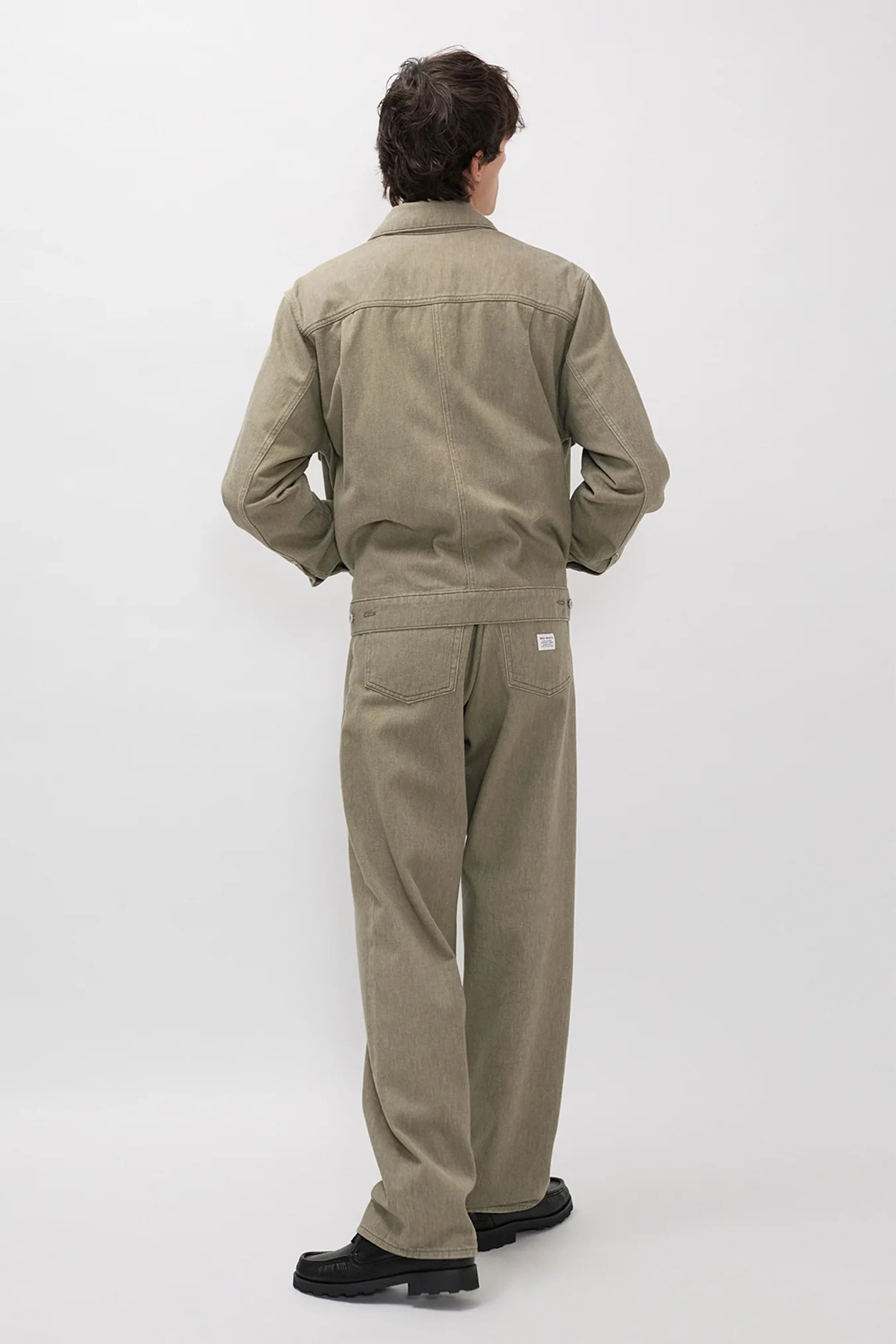 Korshavn Relaxed 5 Pocket Resist Dyed Twill Vetiver - Image 3