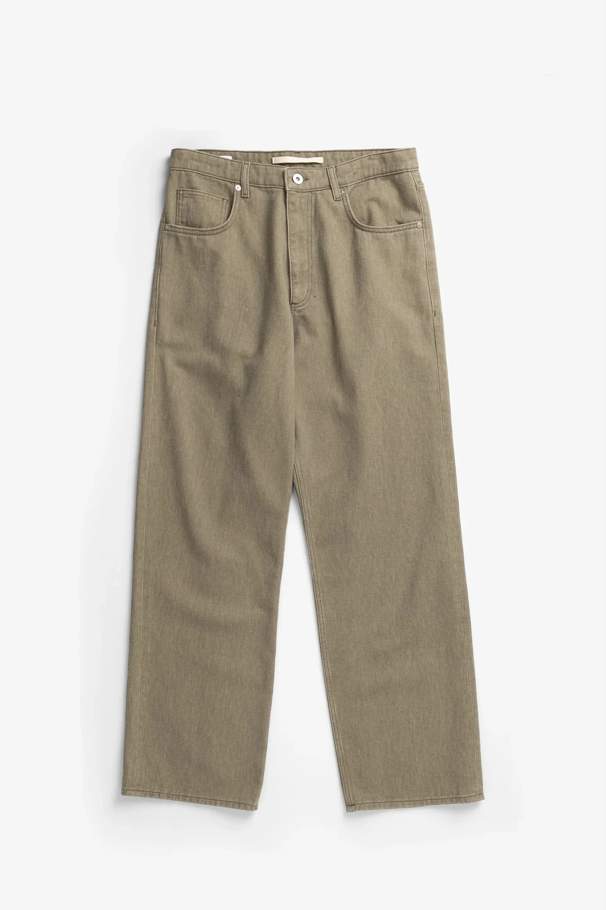 Korshavn Relaxed 5 Pocket Resist Dyed Twill Vetiver - Image 4