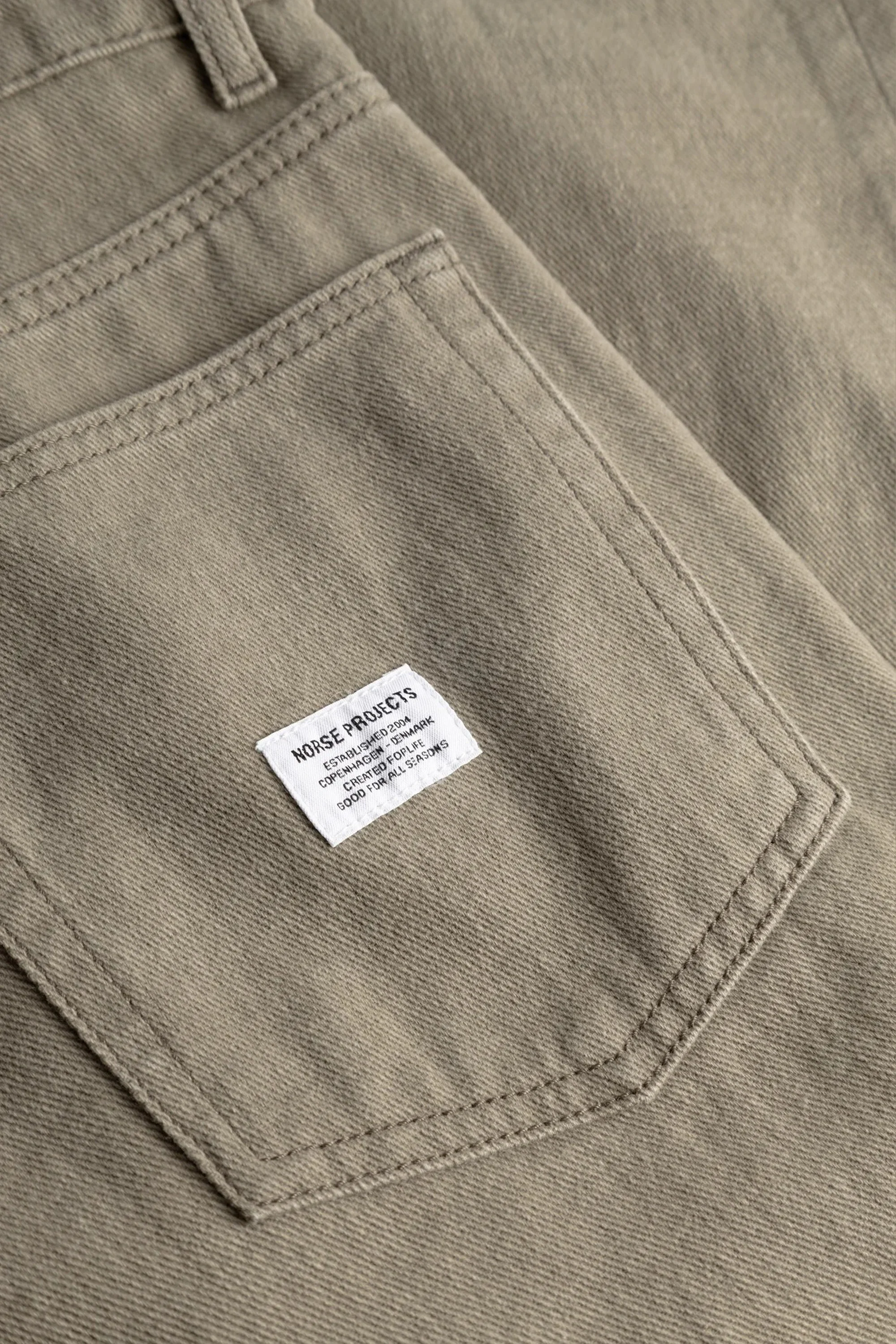 Korshavn Relaxed 5 Pocket Resist Dyed Twill Vetiver - Image 7
