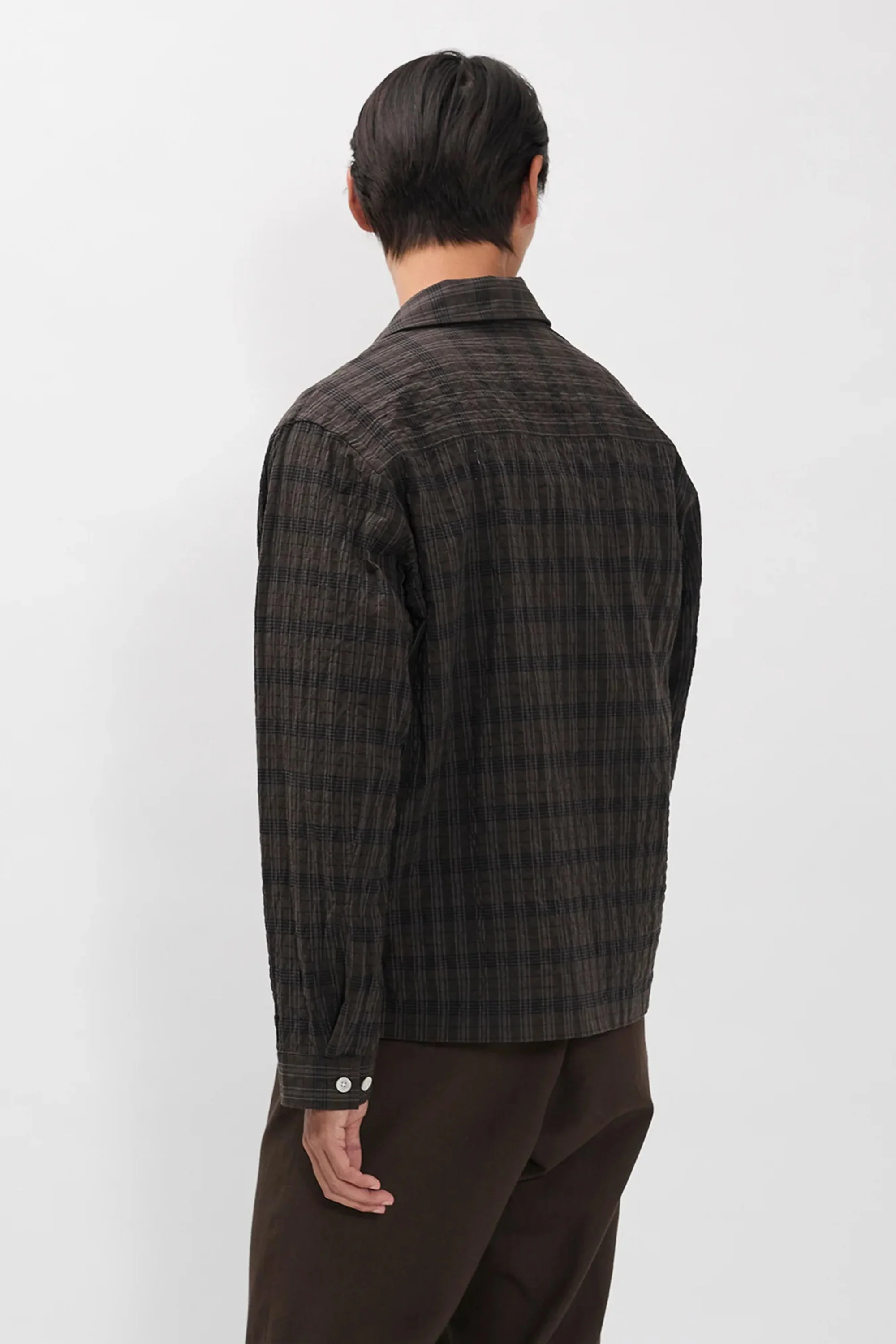 Mols Hunting Check Shirt Delicioso Brown - Image 4