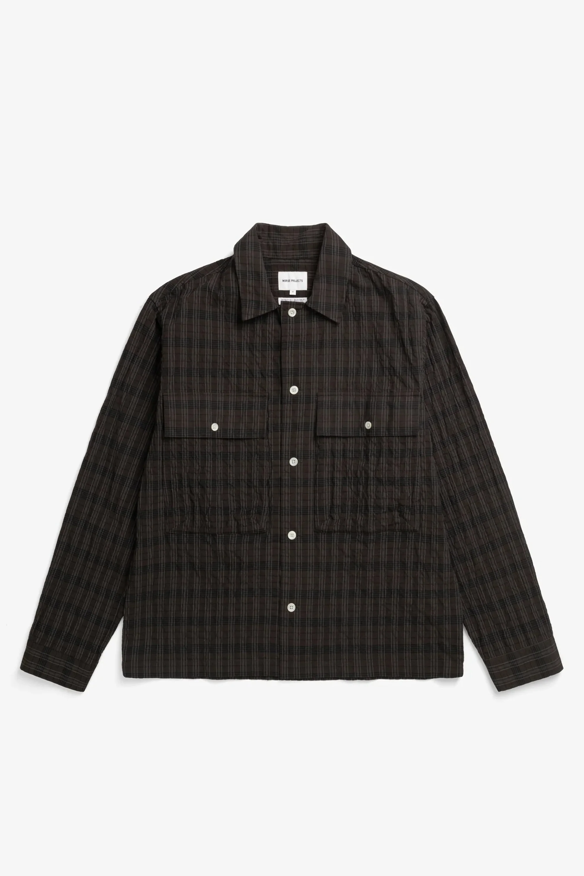 Mols Hunting Check Shirt Delicioso Brown - Image 9
