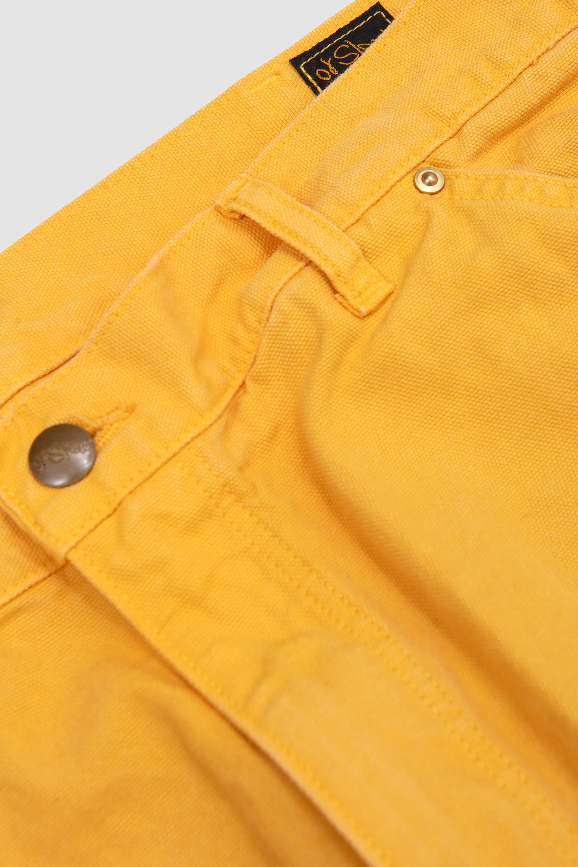 Dad's Fit Oxford Painter Pants Yellow - Image 3