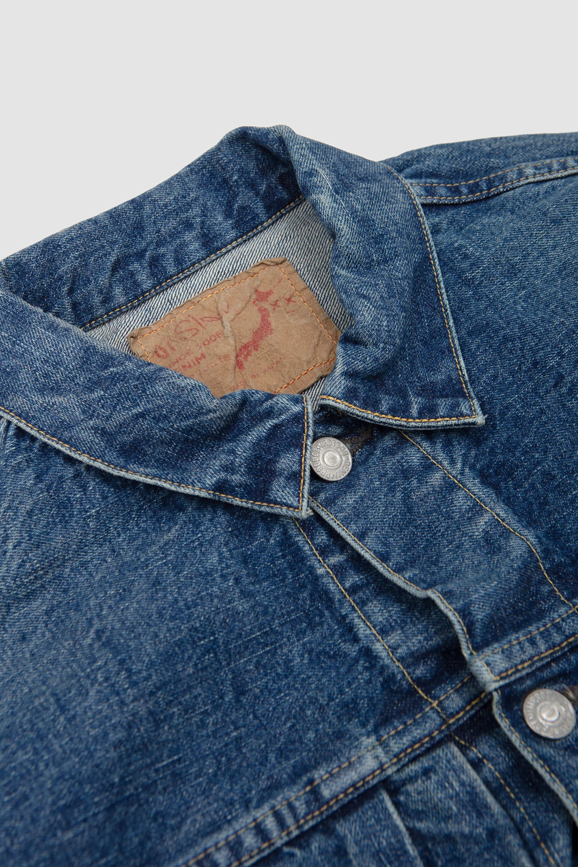 Type2 1950`s Denim Jacket 2 Year Used Wash - Image 3