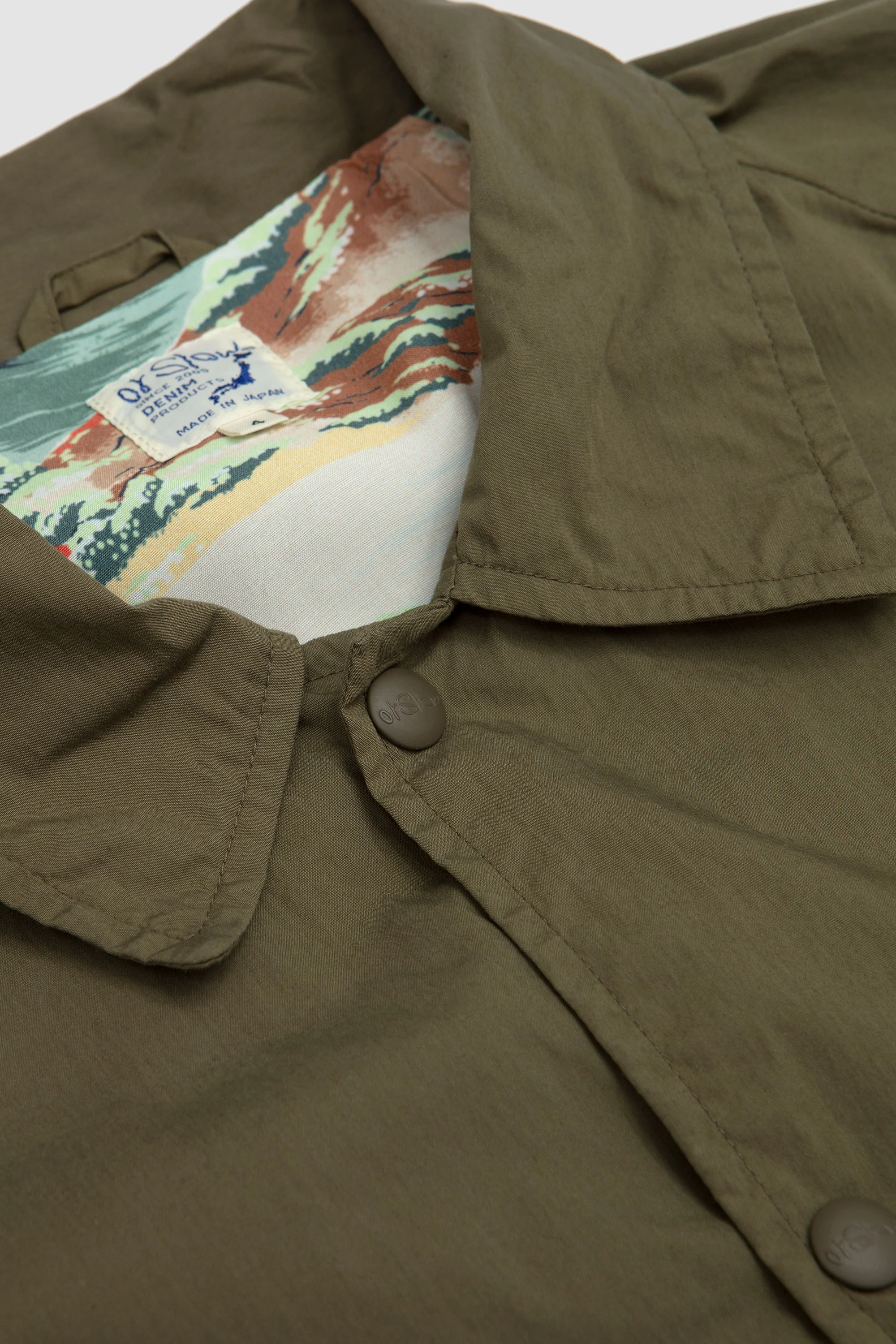 Coach Jacket Army Green - Image 3