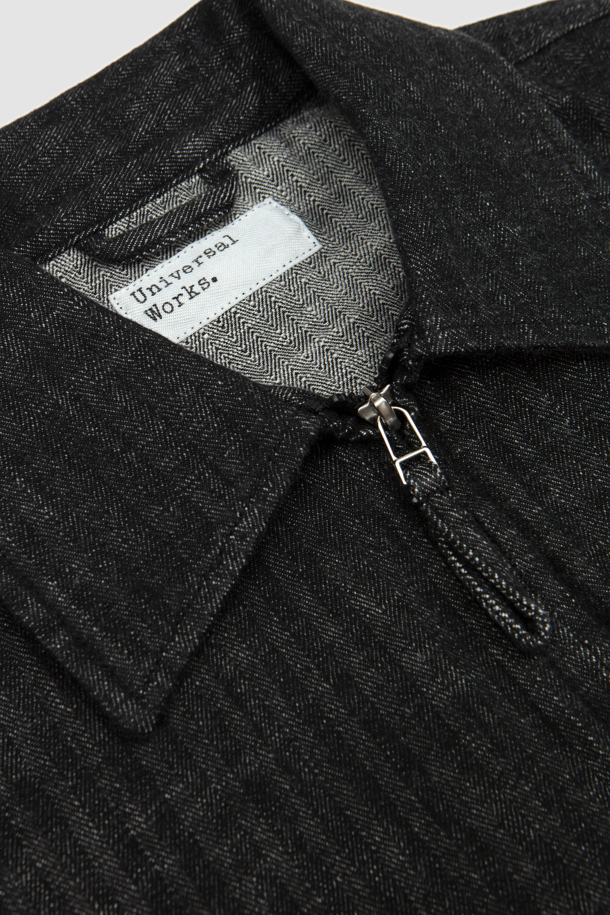 Rose Bowl Jacket Cotton Denim Black - Image 3