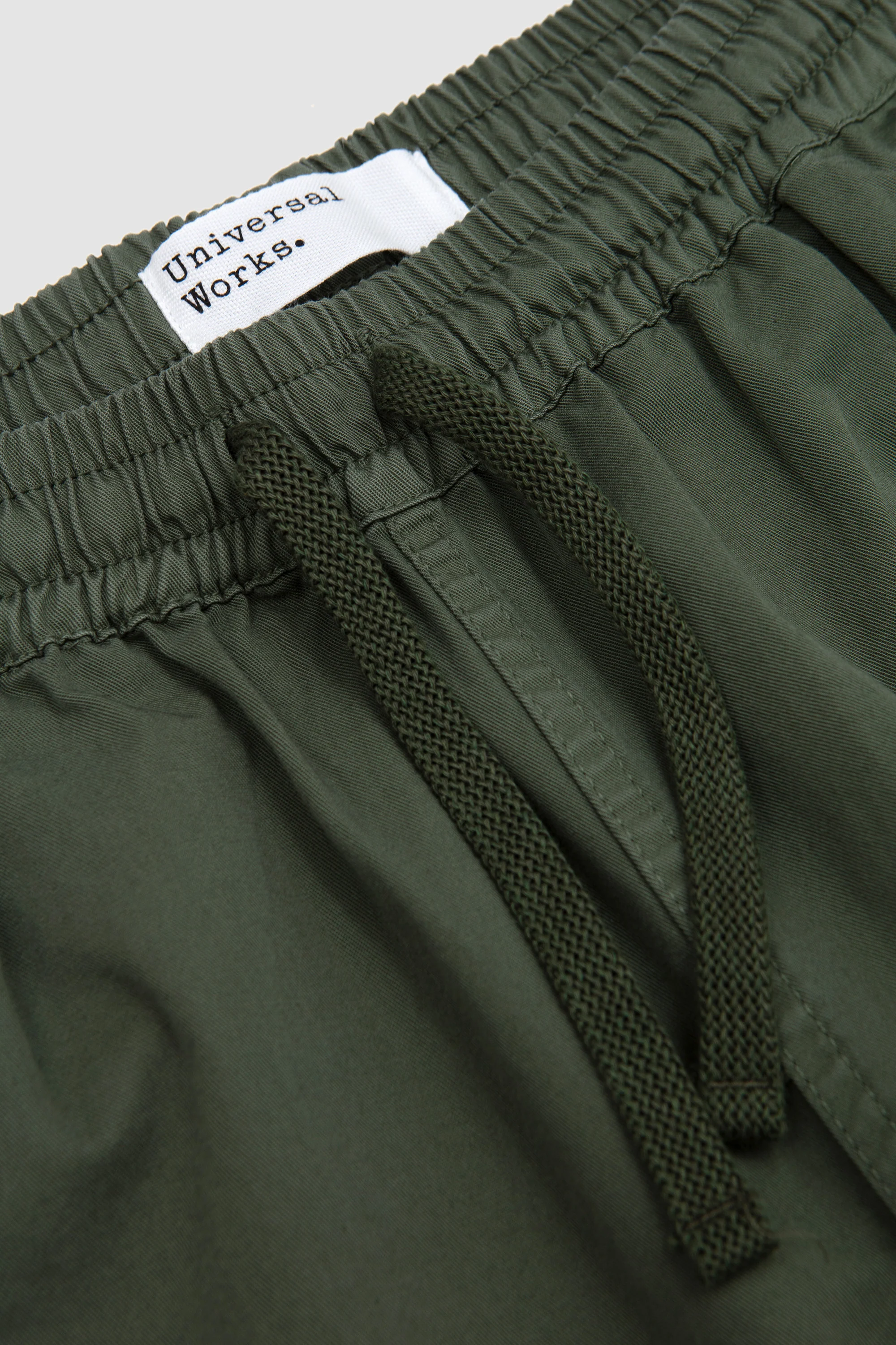 Simple Short Kelly Cotton Olive - Image 3