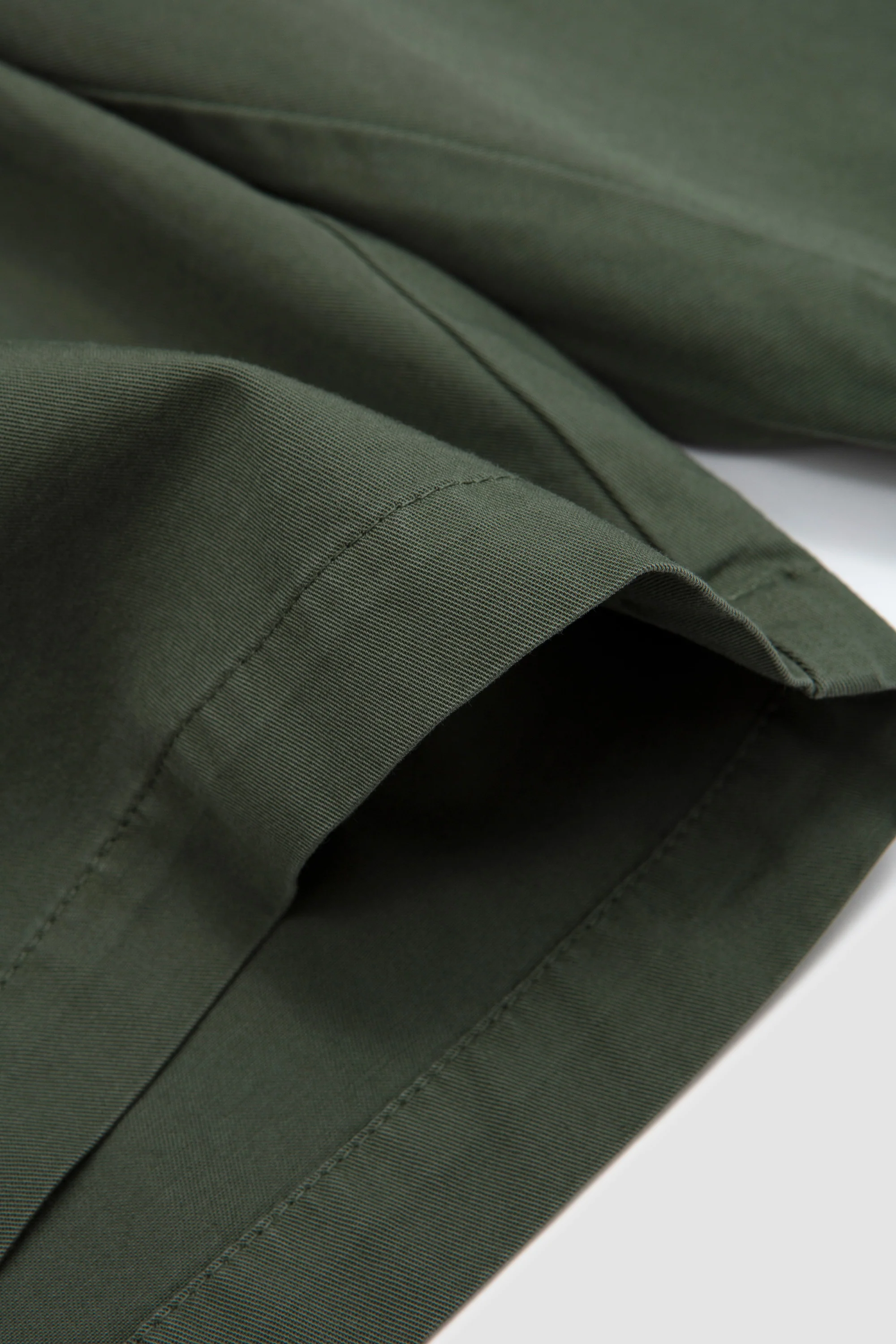 Simple Short Kelly Cotton Olive - Image 4