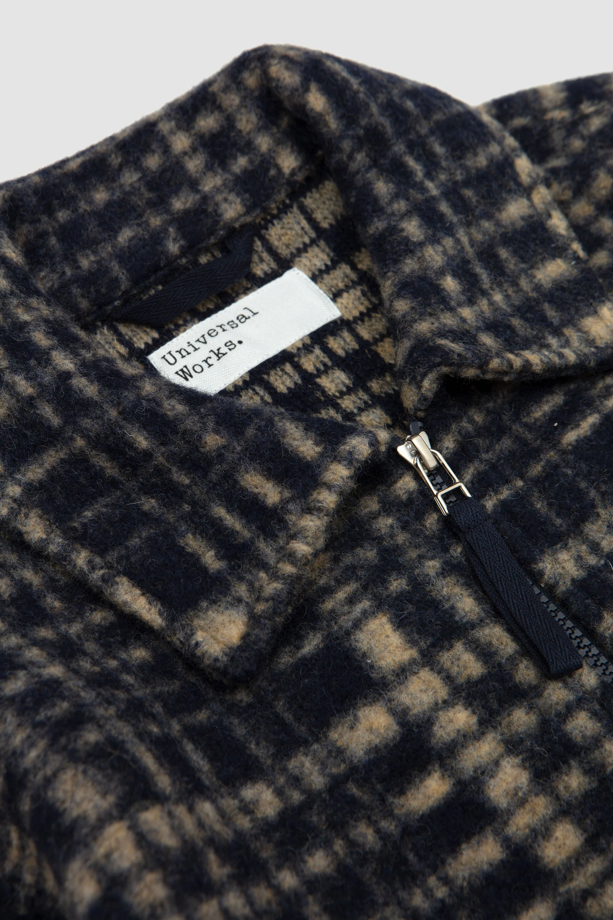 Telepass Fleece Zip Uniform Jacket Navy - Image 3